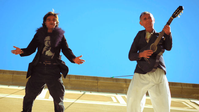 gosatelo, danza vertical, sacude